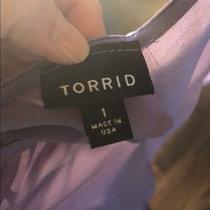 torrid Tops - Sheer purple ombre blouse torrid Tops - Sheer purple ombre blouse